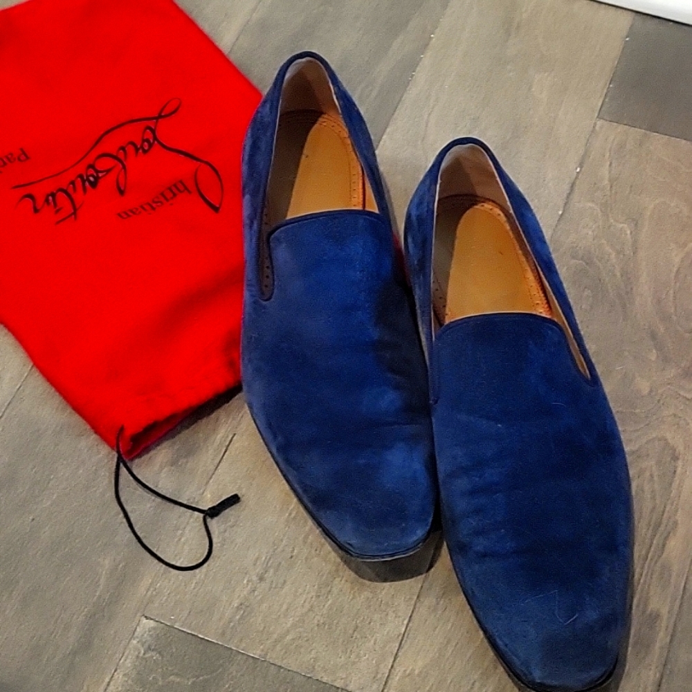 Christian Louboutin Velevet Loafers
